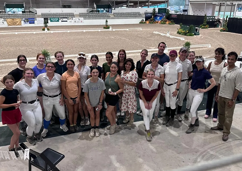 White Fences Equestrian Center.